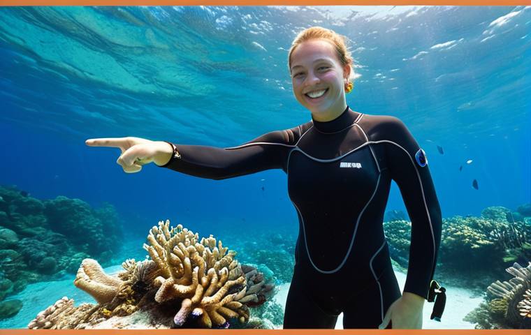 **
Prompt: A diving instructor in a wetsuit, smiling and pointing to a group of students underwater near a vibrant coral reef. Focus on the clear blue water and the professional diving equipment. Add a subtle overlay of a Schedule C form faintly visible in the background to hint at the business aspect. Style: Realistic, slightly sun-drenched.
**